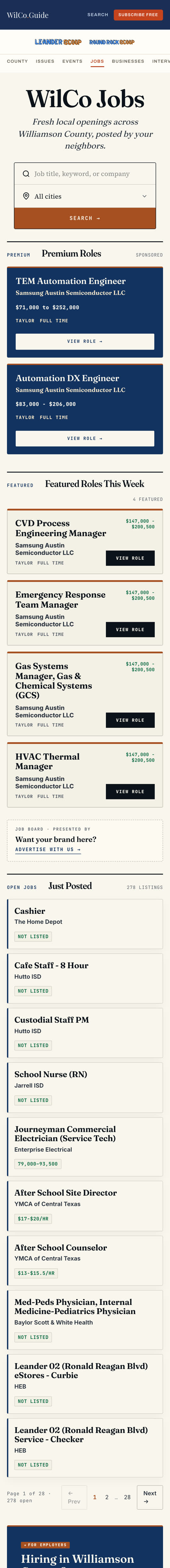 The job board with premium roles